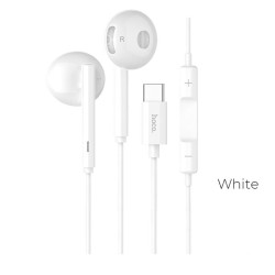 HOCO L10 ACOUSTIC TYPE C EARPHONE ΛΕΥΚΟ