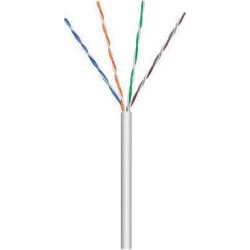 NG ΚΑΛΩΔΙΟ ΔΙΚΤΥΟΥΜΟΝΟΚΛΩΝΟ UTP ΓΚΡΙ CAT5E CCA 100m