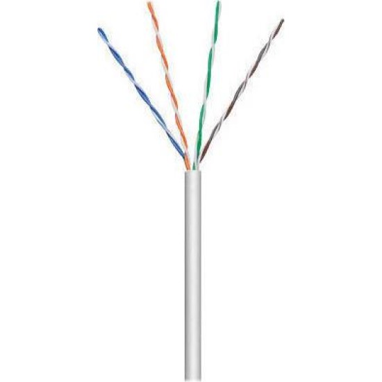 NG ΚΑΛΩΔΙΟ ΔΙΚΤΥΟΥ UTP ΓΚΡΙ CAT5e COPPER 305m 24AWG