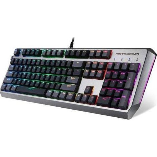 MOTOSPEED CK80 ΜΗΧΑΝΙΚΟ GAMING ΠΛΗΚΤΡΟΛΟΓΙΟ ΜΠΛΕ ΔΙΑΚΟΠΤΗΣ