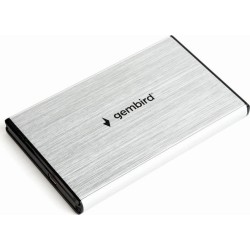 GEMBIRD ΘΗΚΗ ΓΙΑ HDD 2.5 USB 3.0 SILVER ALUMINIUM