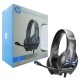 HP ΑΚΟΥΣΤΙΚΑ DHE-8001 USB+3.5 headphone with LED