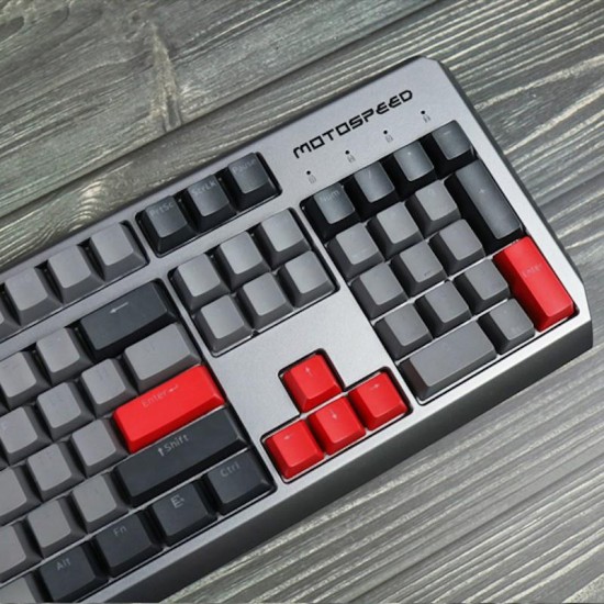 MOTOSPEED CK80 ΜΗΧΑΝΙΚΟ GAMING ΠΛΗΚΤΡΟΛΟΓΙΟ ΓΚΡΙ ΠΛΗΚΤΡΑ-GRAY SWITCH OPTICAL