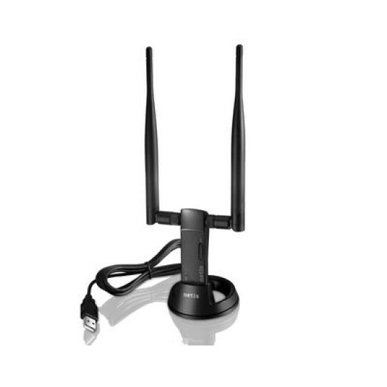 NETIS WIRELESS USB ADAPTER WF2122 300Mbs DETACHABLE ANTENNA