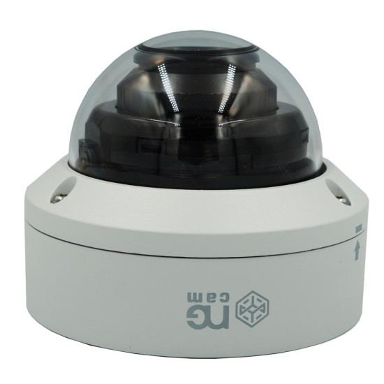 NG IP CAMERA VANDAL PROOF DOME 1080p 2.8mm POE SD CARD