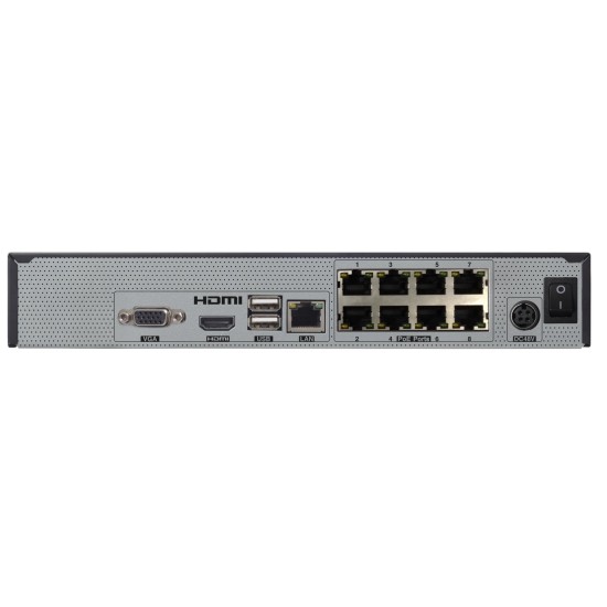 TVT 3108-8P H.265 8CH ΚΑΤΑΓΡΑΦΙΚΟ NVR 1 HDD SLOT POE