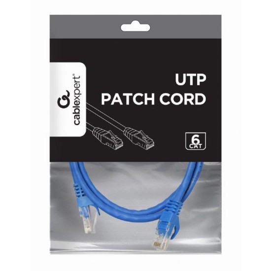 CABLEXPERT ΚΑΛΩΔΙΟ UTP CAT6 1m BLUE