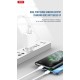XO L65EU ΦΟΡΤΙΣΤΗΣ 2.4A ΚΑΛΩΔΙΟ LIGHTNING 2 ΘΥΡΕΣ ΛΕΥΚΟΣ