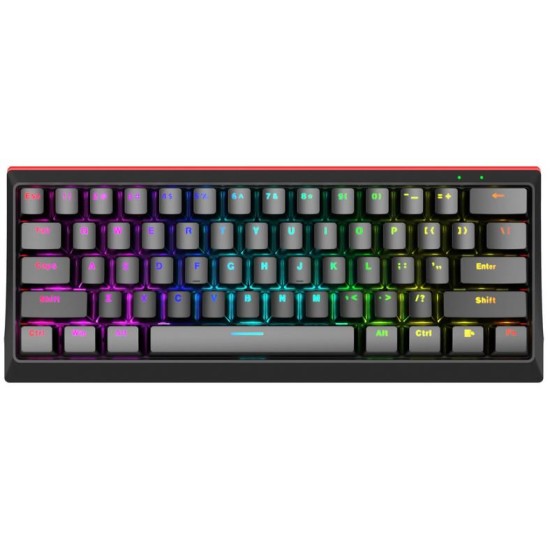 MARVO KG962 GAMING RGB ΜΗΧΑΝΙΚΟ ΠΛΗΚΤΡΟΛΟΓΙΟ ΜΑΥΡΟ