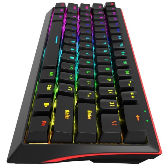 MARVO KG962 GAMING RGB ΜΗΧΑΝΙΚΟ ΠΛΗΚΤΡΟΛΟΓΙΟ ΜΑΥΡΟ