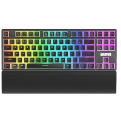 MARVO KG946 GAMING RGB ΜΗΧΑΝΙΚΟ ΠΛΗΚΤΡΟΛΟΓΙΟ ΚΟΚΚΙΝΟΙ ΔΙΑΚΟΠΤΕΣ