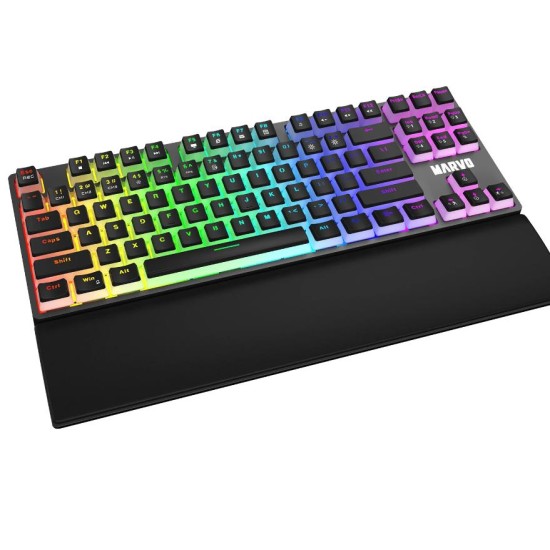 MARVO KG946 GAMING RGB ΜΗΧΑΝΙΚΟ ΠΛΗΚΤΡΟΛΟΓΙΟ ΚΟΚΚΙΝΟΙ ΔΙΑΚΟΠΤΕΣ