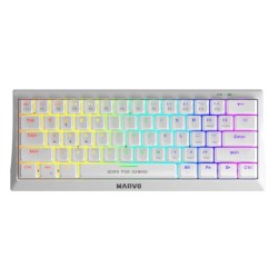 MARVO KG962 GAMING RGB ΜΗΧΑΝΙΚΟ ΠΛΗΚΤΡΟΛΟΓΙΟ ΛΕΥΚΟ