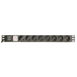 ENERGENIE ΠΟΛΥΜΠΡΙΖΟ 8 ΘΕΣΕΩΝ SCHUKO RACK MOUNT 1U 10A 3M C14.