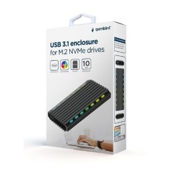 GEMBIRD U3C-03 ΘΗΚΗ ΓΙΑ SSD M.2 NVMe USB3