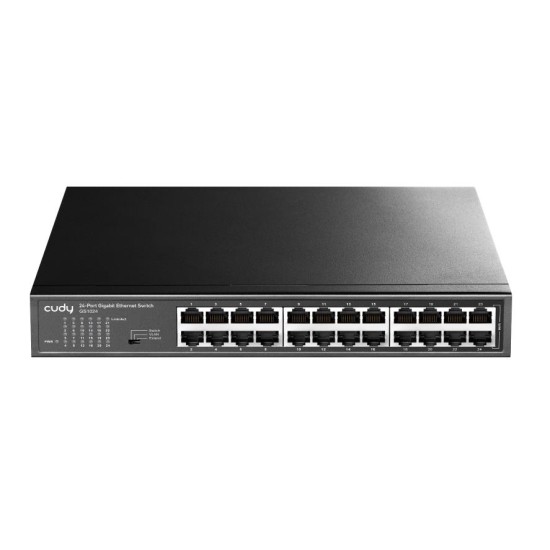 CUDY GS1024 24-PORT GIGABIT METAL SWITCH RACKMOUNT