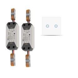 COOLSEER COL-BSW07W ΑΣΥΡΜΑΤΟΣ ΔΙΑΚΟΠΤΗΣ ΔΙΠΛΟΣ RF433 SET ΜΕ BSW02W