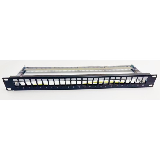 NG PATCH PANEL 1U 24 PORTS KEYSTONE