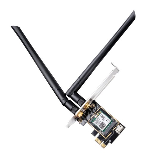 CUDY WE3000 AX3000 DUAL BAND WIFI PCI-e ΚΑΡΤΑ ΔΙΚΤΥΟΥ BLUETOOTH WIFI6