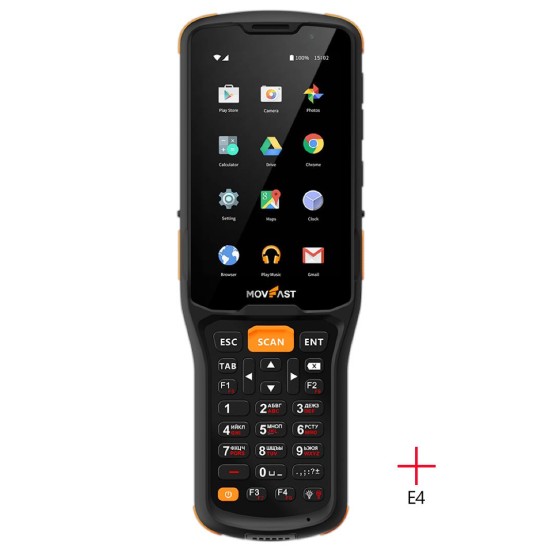 MOVFAST T8 RANGER 1 FUNCTION HANDHELD TERMINAL 4G+64G 2D E4 ENGINE ANDROID 11