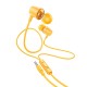 HOCO M107 DISCOVERER ΑΚΟΥΣΤΙΚΑ HANDSFREE ΚΙΤΡΙΝΟ