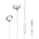 XO EP53 ΑΚΟΥΣΤΙΚΑ HANDSFREE 3.5mm ΛΕΥΚΟ