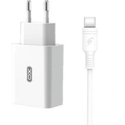 XO L36 ΦΟΡΤΙΣΤΗΣ QC3.0 1 ΘΥΡΑ ΚΑΛΩΔΙΟ TYPE-C