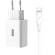 XO L36 ΦΟΡΤΙΣΤΗΣ QC3.0 1 ΘΥΡΑ ΚΑΛΩΔΙΟ TYPE-C