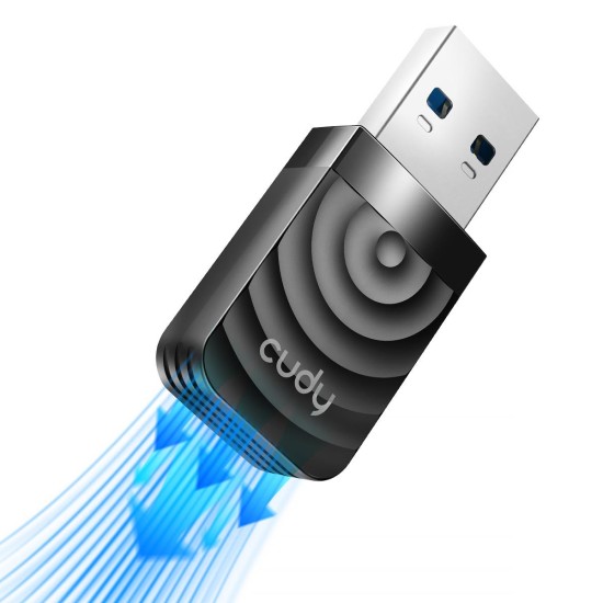 CUDY WU1300S AC1300 WI-FI USB 3.0 ADAPTER