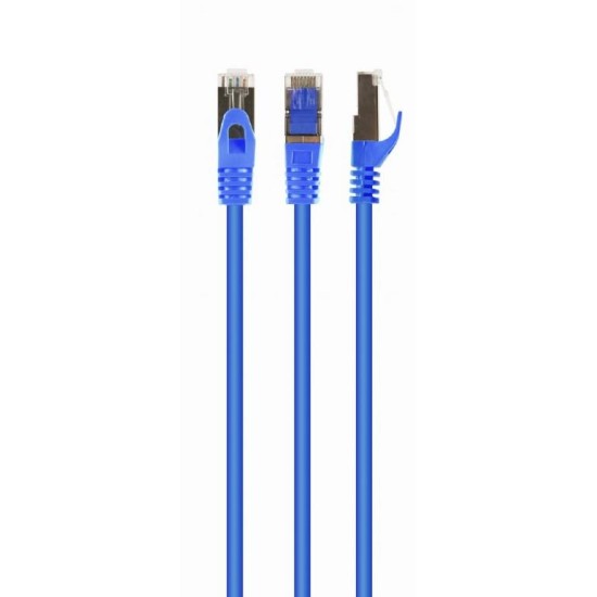 CABLEXPERT ΚΑΛΩΔΙΟ S/FTP CAT6A 0.25m LSZH ΜΠΛΕ