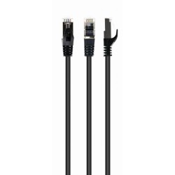 CABLEXPERT ΚΑΛΩΔΙΟ S/FTP CAT6A 0.5m LSZH ΜΑΥΡΟ