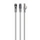 CABLEXPERT ΚΑΛΩΔΙΟ S/FTP CAT6A 1m LSZH ΓΚΡΙ