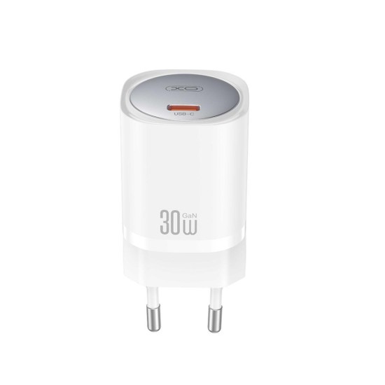 XO CE20 ΦΟΡΤΙΣΤΗΣ 30W GAN 1 ΘΥΡΑ PD ΛΕΥΚΟΣ