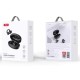 XO G19 ΑΚΟΥΣΤΙΚΟ HANDSFREE AIRSHIP EAR CLIP BLUETOOTH TWS ΜΑΥΡΟ