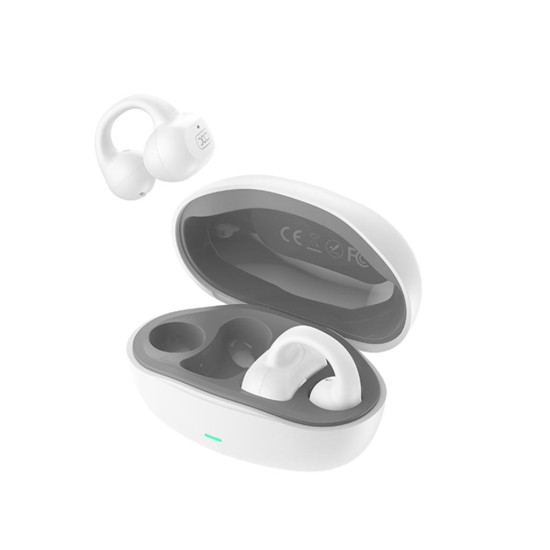 XO G19 ΑΚΟΥΣΤΙΚΟ HANDSFREE AIRSHIP EAR CLIP BLUETOOTH TWS ΛΕΥΚΟ