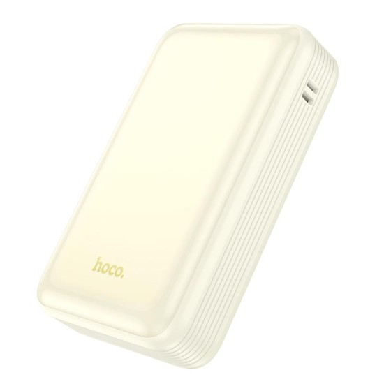 HOCO Q21A GREAT FULLY COMPATIBLE POWER BANK 20.000mAh 22.5W ΜΕ ΟΘΟΝΗ ΛΕΥΚΟ