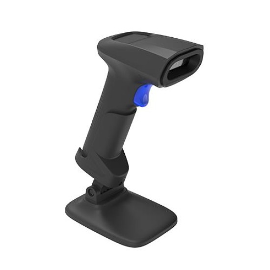 NG BAR 2410 ΕΝΣΥΡΜΑΤΟ BARCODE SCANNER 2D USB ΜΕ ΒΑΣΗ