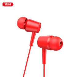 XO EP57 ΑΚΟΥΣΤΙΚΑ CROWN IN EAR 3.5MM JACK  ΚΟΚΚΙΝΑ