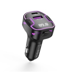 XO BCC12 FM TRANSMITTER ΜΕ BLUETOOTH MP3 + 5V3.1A.