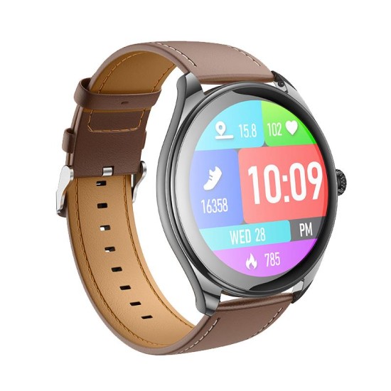 HOCO Y22 AMOLED SPORTS WATCH (CALL VERSION) ΜΑΥΡΟ