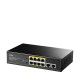 CUDY FS1010PG 8 PORT POE + 2 UPLINK GIGABIT + SWITCH 120W