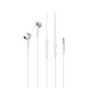 XO EP77 ΑΚΟΥΣΤΙΚΑ HANDSFREE 3.5mm ΛΕΥΚΑ
