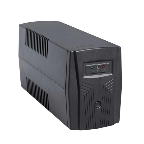 NG UPS 850VA/510W ΜΕ AVR LINE INTERACTIVE 2 SCHUKO 1 x 12V8A