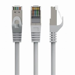CABLEXPERT ΚΑΛΩΔΙΟ S/FTP CAT6A 0.25m LSZH ΓΚΡΙ