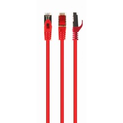 CABLEXPERT ΚΑΛΩΔΙΟ S/FTP CAT6A 0.5m LSZH ΚΟΚΚΙΝΟ