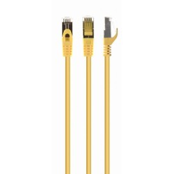 CABLEXPERT ΚΑΛΩΔΙΟ S/FTP CAT6A 1m LSZH ΚΙΤΡΙΝΟ