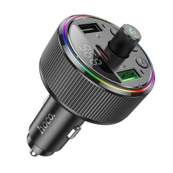 HOCO E82 GUERRERO BLUETOOTH CARKIT ΜΕ FM TRANSMITTER ΜΑΥΡΟ