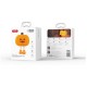 XO OZ08 PUMPKIN SILICONE PAT LED LIGHT 500 mAh ΠΟΡΤΟΚΑΛΙ