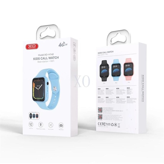 XO H140 Kids Smart 4G Watch ΜΑΥΡΟ