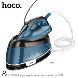 HOCO HJD20A LARGE-CAPACITY WATER TANK ELECTRIC IRON 2800W 1.6lt ΜΠΛΕ